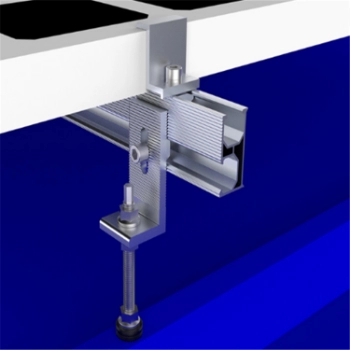 Perno de suspensión de montaje de techo solar M12x200mm con pie en L