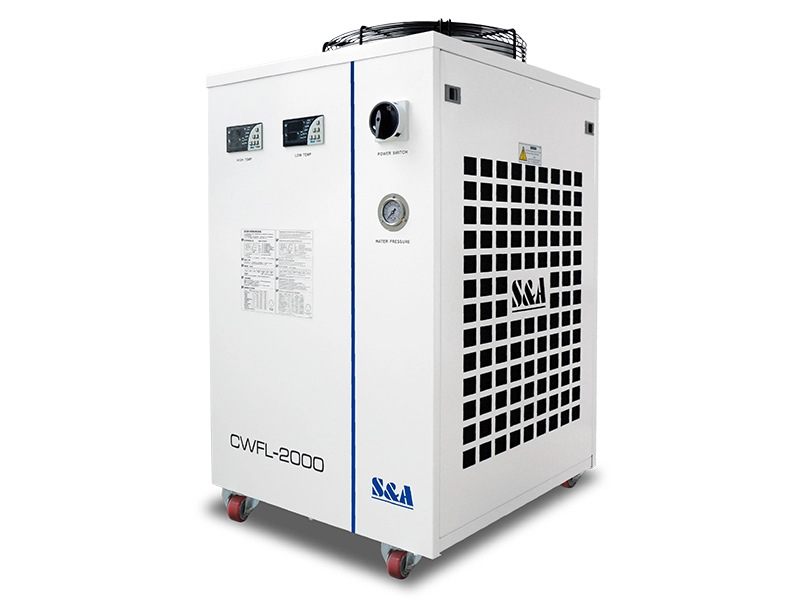 Máquinas enfriadoras de agua CWFL-2000 para enfriar láseres de fibra de 2000W