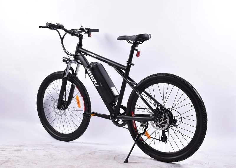 Bicicleta eléctrica de montaña de aleación de aluminio de 26 pulgadas y 7 velocidades
