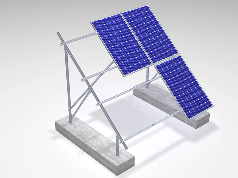 Estructuras de montaje solar en tierra
