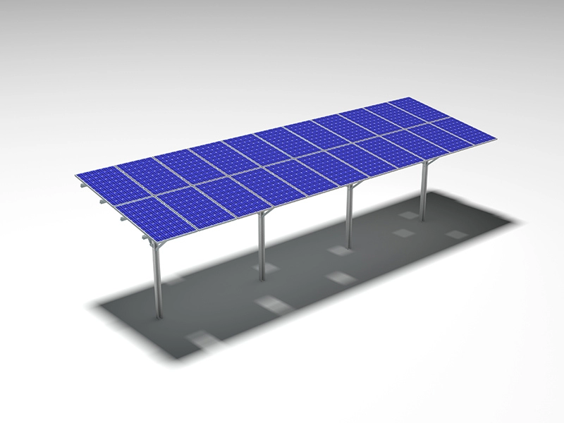 Sistema de montaje fotovoltaico solar bifacial