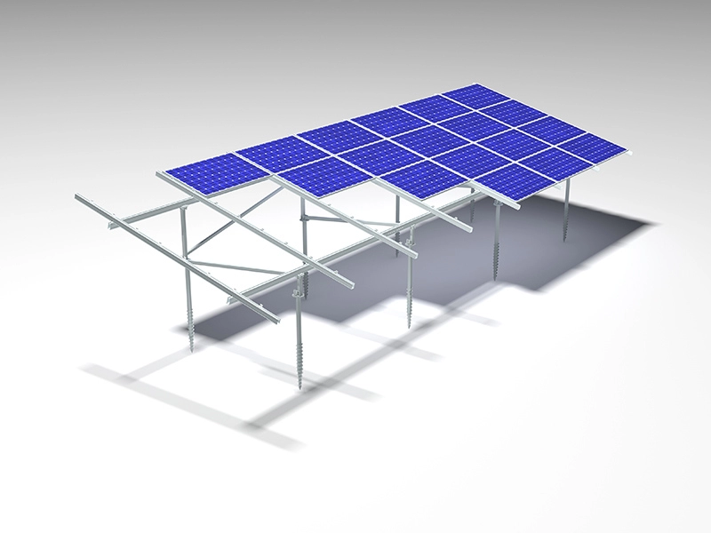 Sistemas fotovoltaicos montados en el suelo