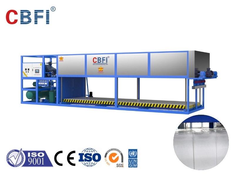 CBFI 10 ton por 24h Máquina Automática de Hielo en Bloques