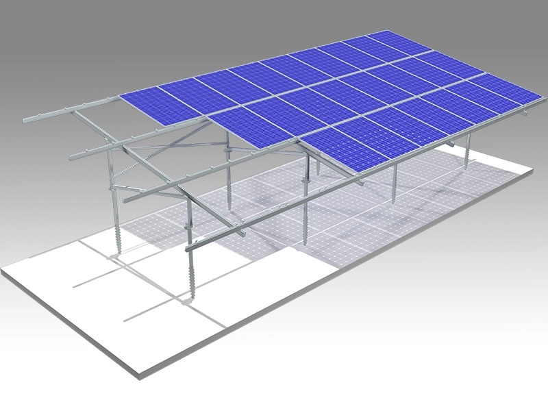 Sistema de montaje solar bifacial