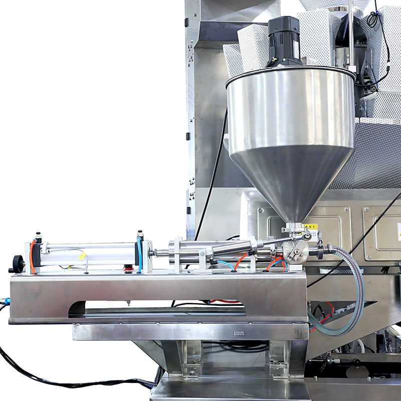 Máquina de envasado de líquidos personalizada de 1ml-100ml miel, máquina de envasado cuantitativa de líquidos de ketchup