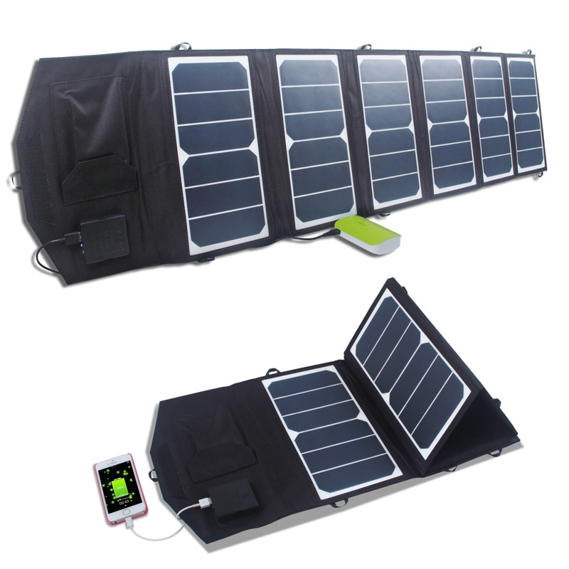 Banco dual del poder del panel solar del USB 5V 3.9A para las actividades al aire libre
