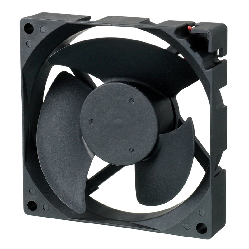 Ventilador de radiador axial de aspas de plástico con certificado CE