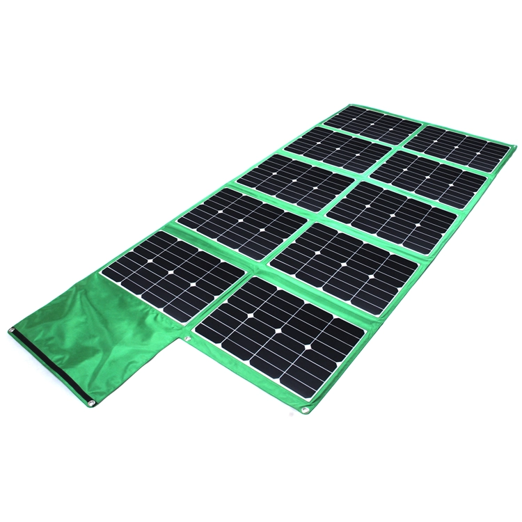 Cargador de batería de panel solar flexible de 300w para acampar