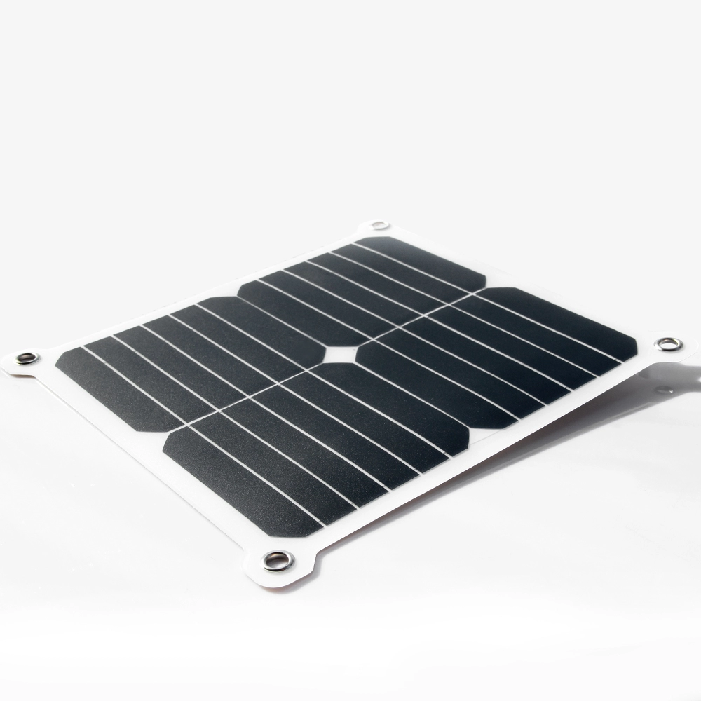 Cargadores de panel solar USB portátiles para acampar