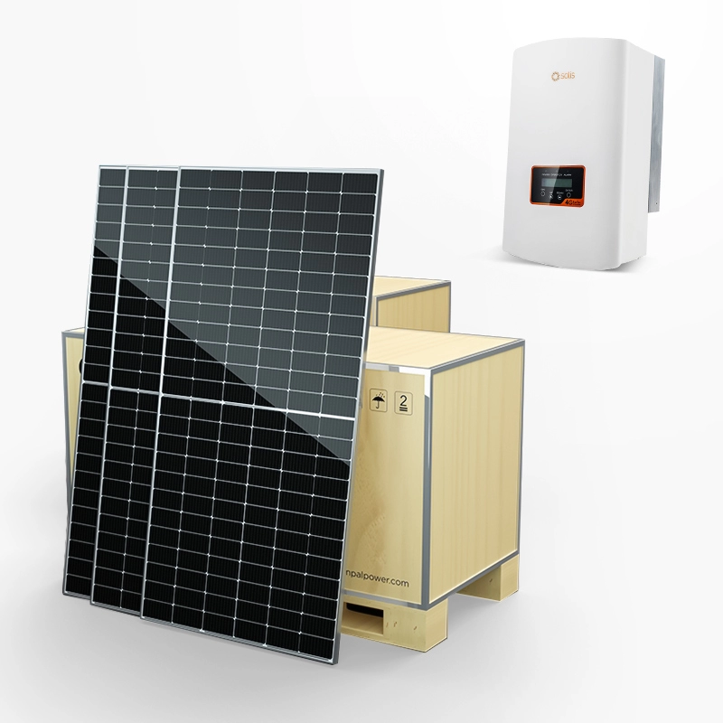 Sistema de energía de energía solar en la red para uso doméstico y de fábrica