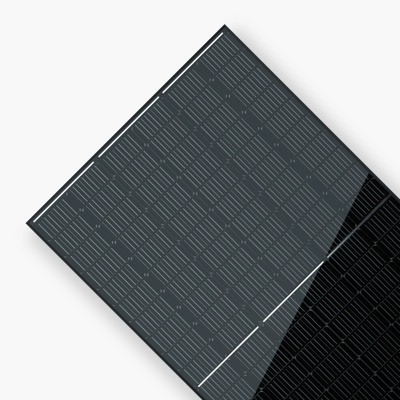 345-370W PERC Mono Panel solar MBB 120 celdas Medio corte Todo el módulo fotovoltaico negro