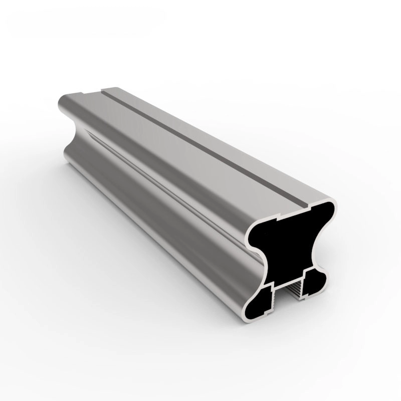 Perfil de aluminio de aluminio de la ventana de la puerta del guardarropa de las puertas del rodillo del color modificado para requisitos particulares