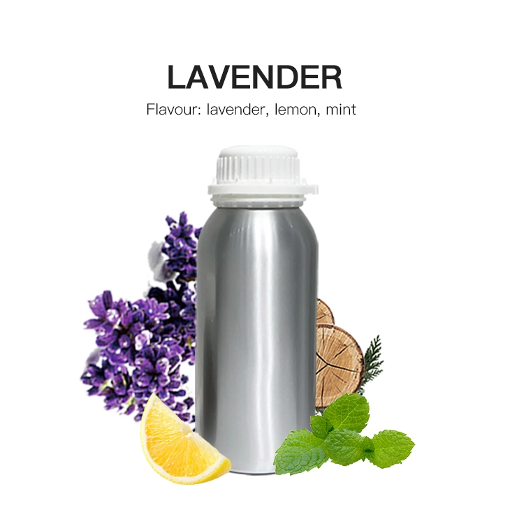 Aceite esencial de aroma de aire con fragancia de nota floral de lavanda para dispensador