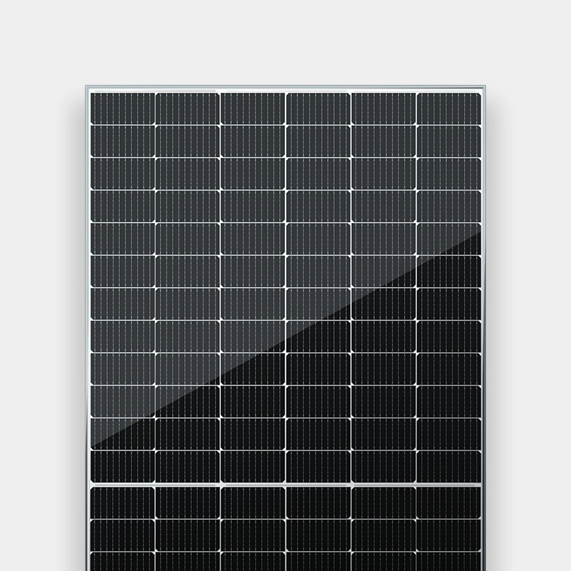 Panel solar mono de 525W-550W Panel fotovoltaico de 144 celdas de corte medio