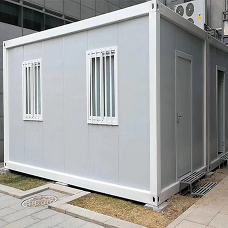 Casa/oficina/dormitorio modulares prefabricados móviles modulares rápidos del envase del material de acero de la construcción