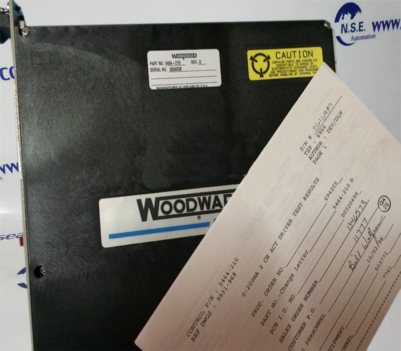WOODWARD 9907-005 Sincronizador maestro y control de carga PLC 9907005