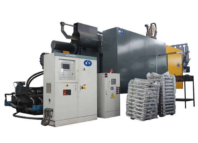 La máquina de fundición a presión a presión más vendida completamente automática para producir autopartes (LH-2000T)