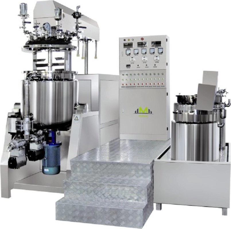 Mezclador de crema homogeneizador al vacío mezclador emulsionante