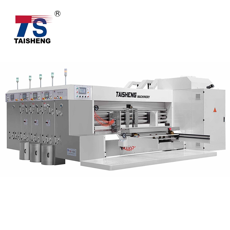 Máquina para fabricar cajas de cartón corrugado TSV2