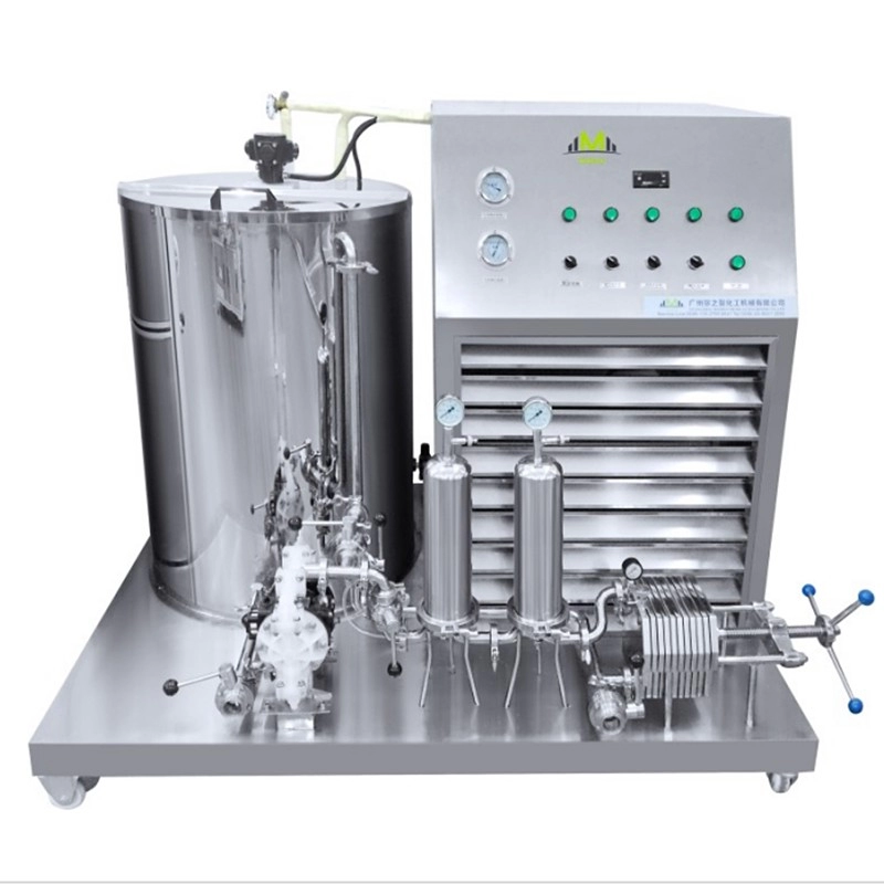 Línea de máquina de fabricación de perfume de filtración de congelación de perfume