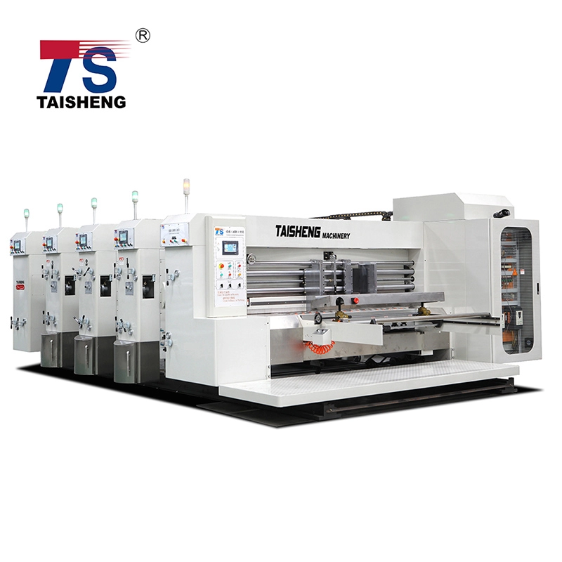 Máquina para fabricar cajas de cartón corrugado TSV1