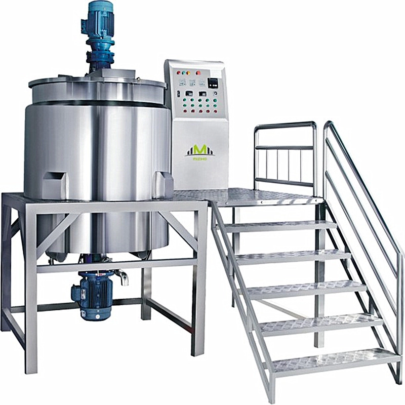 Máquina mezcladora homogeneizadora de lavado líquido 1000L