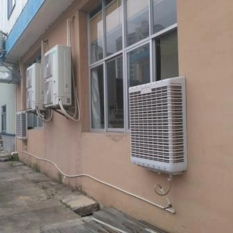 Almohadilla de enfriamiento de gran tamaño Enfriadores de aire evaporativos de China Fábrica de enfriadores de aire montados en la pared