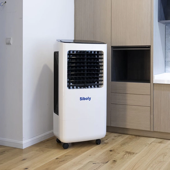 Fabricante de enfriadores de aire por evaporación portátiles de precio más bajo para el hogar
