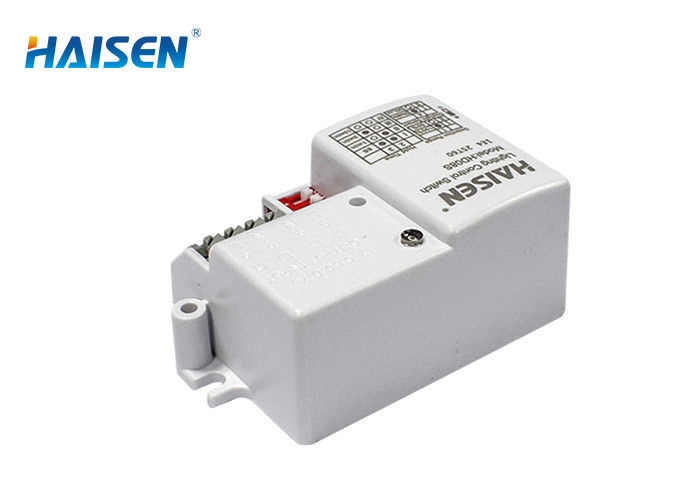 Sensor de lámpara de techo de frecuencia de 5,8 GHz con interruptor DIP y frecuencia de 5,8 GHz operada con 120 V CA