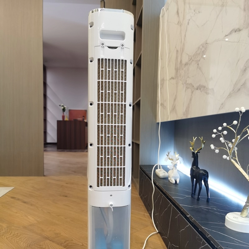 Fábrica portátil del ventilador del refrigerador de aire del refrigerador evaporativo casero de China de tamaño pequeño de 6 litros