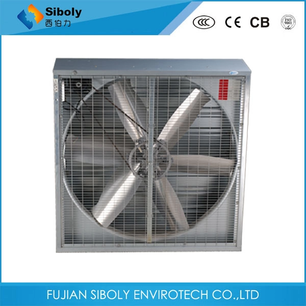 Ventiladores de enfriador de aire por evaporación de escape industrial Ventiladores de escape de garaje de China Fabricantes de ventiladores de escape agrícolas