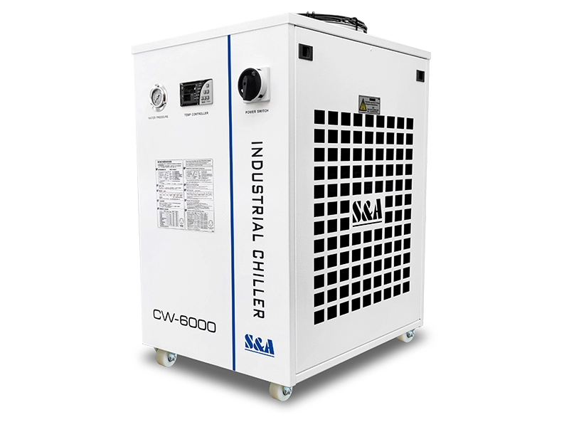 enfriador industrial CW-6000 para enfriar el sistema de bomba de vacío