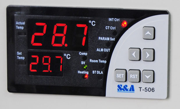 controlador de temperatura del enfriador