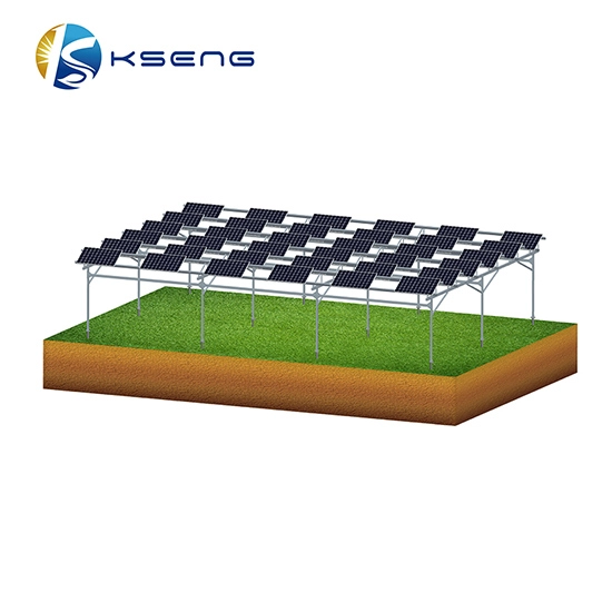 Sistema de montaje solar agrícola