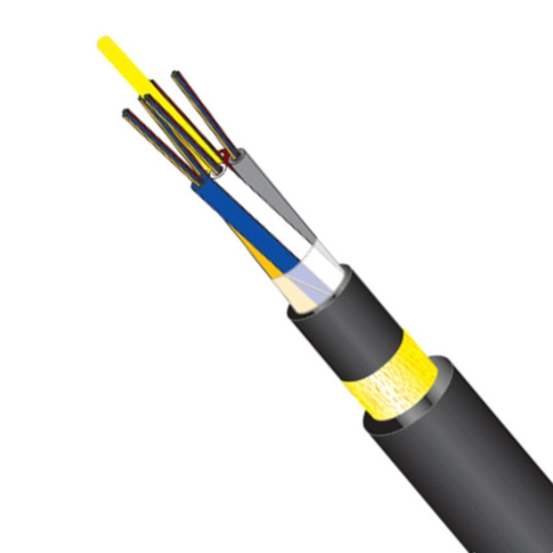 Cable ADSS autosoportado totalmente dieléctrico hasta 144C