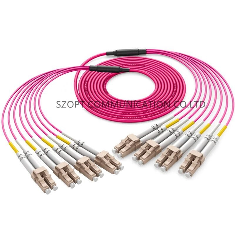 Cables de conexión de fibra multinúcleo SC FC LC ST MU E2000 Monomodo Multimodo