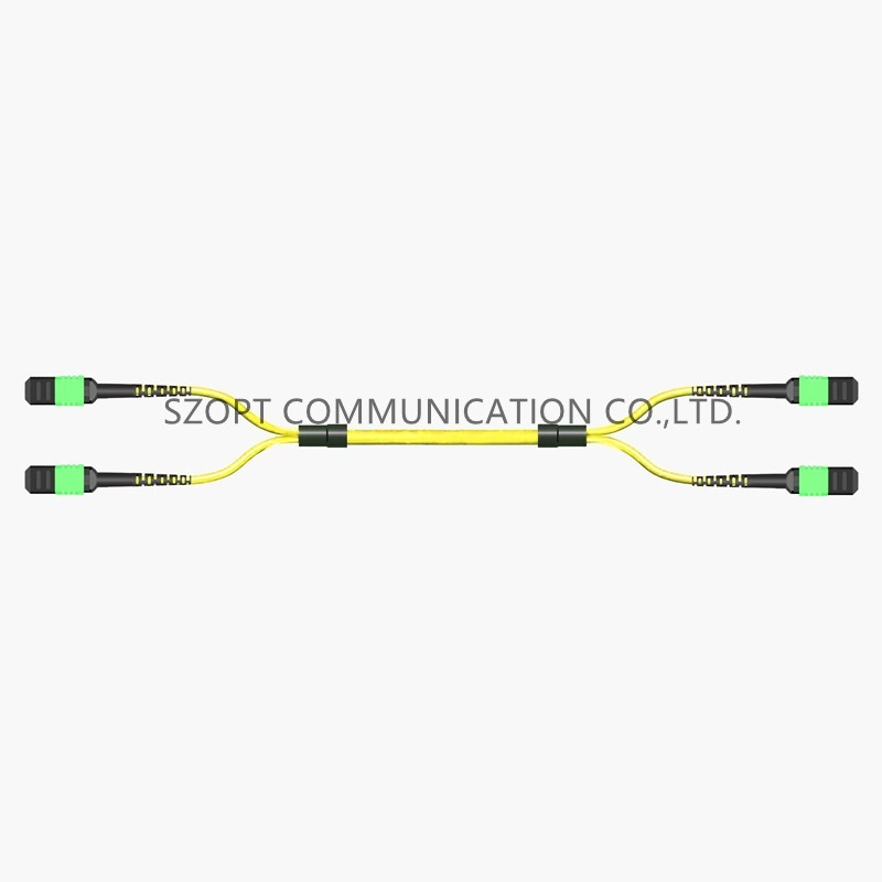 MPO/MTP-MTP/MTP SM MM OM3 OM4 OM5 Cable troncal 24-144 núcleos