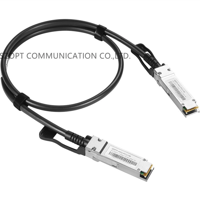 Cable de conexión directa DAC de alta velocidad 40G QSFP+ 100G QSFP28 Cable de cobre de conexión directa