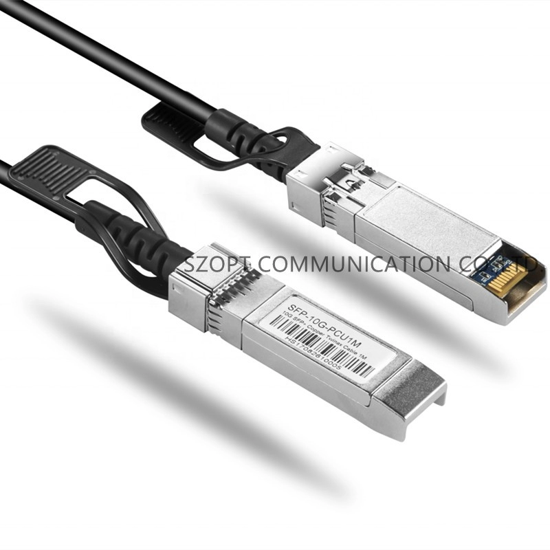 Cable de conexión directa DAC de alta velocidad 1G SFP 10G SFP+ Cable de cobre de conexión directa pasiva