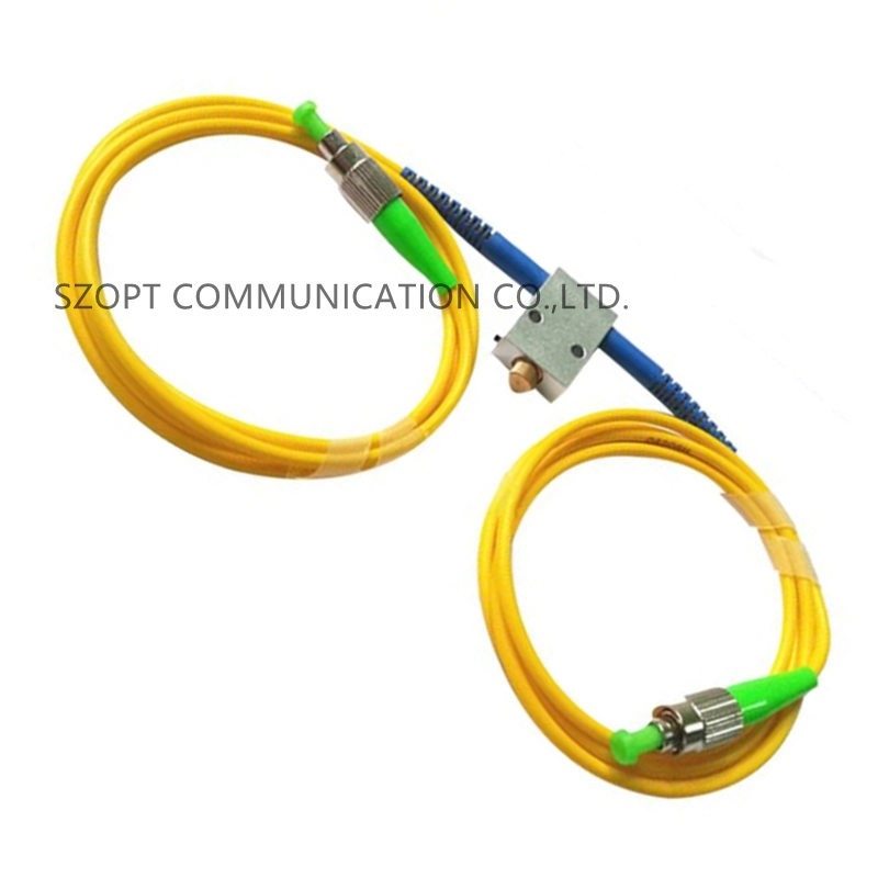 Atenuador de fibra óptica en línea variable VOA FC SM UPC APC 0-60dB