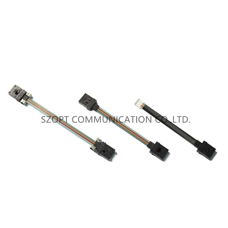 Cable de conexión de fibra de cinta desnuda MT-MT MT-FA Férula de alta precisión 8F/12F/24F