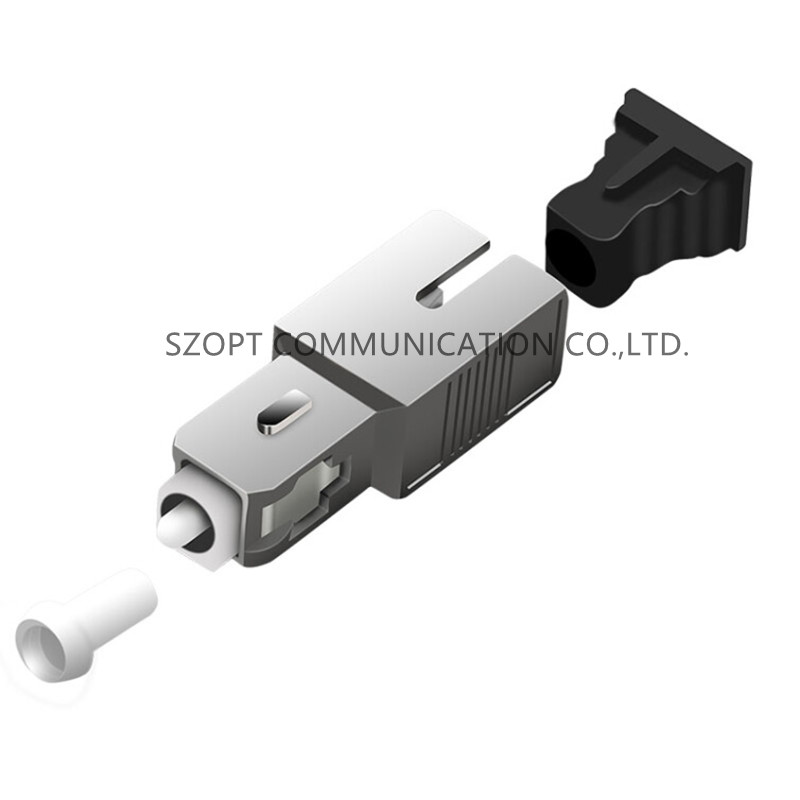 SC ATTENUATOR MALE-FEMALE STRUCTURE