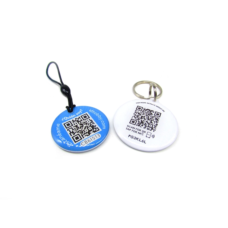 Etiqueta epoxi NFC programable de seguimiento de perros de 13,56 Mhz