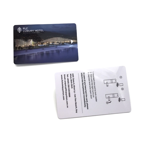 Impresión 4C de tarjetas RFID 125KHZ LF con chip 5577