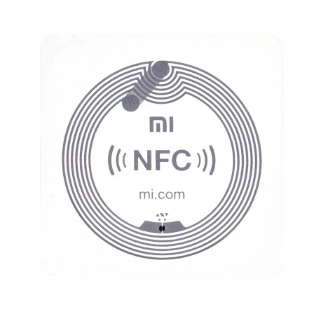 Etiqueta adhesiva de papel con etiqueta NFC para teléfono