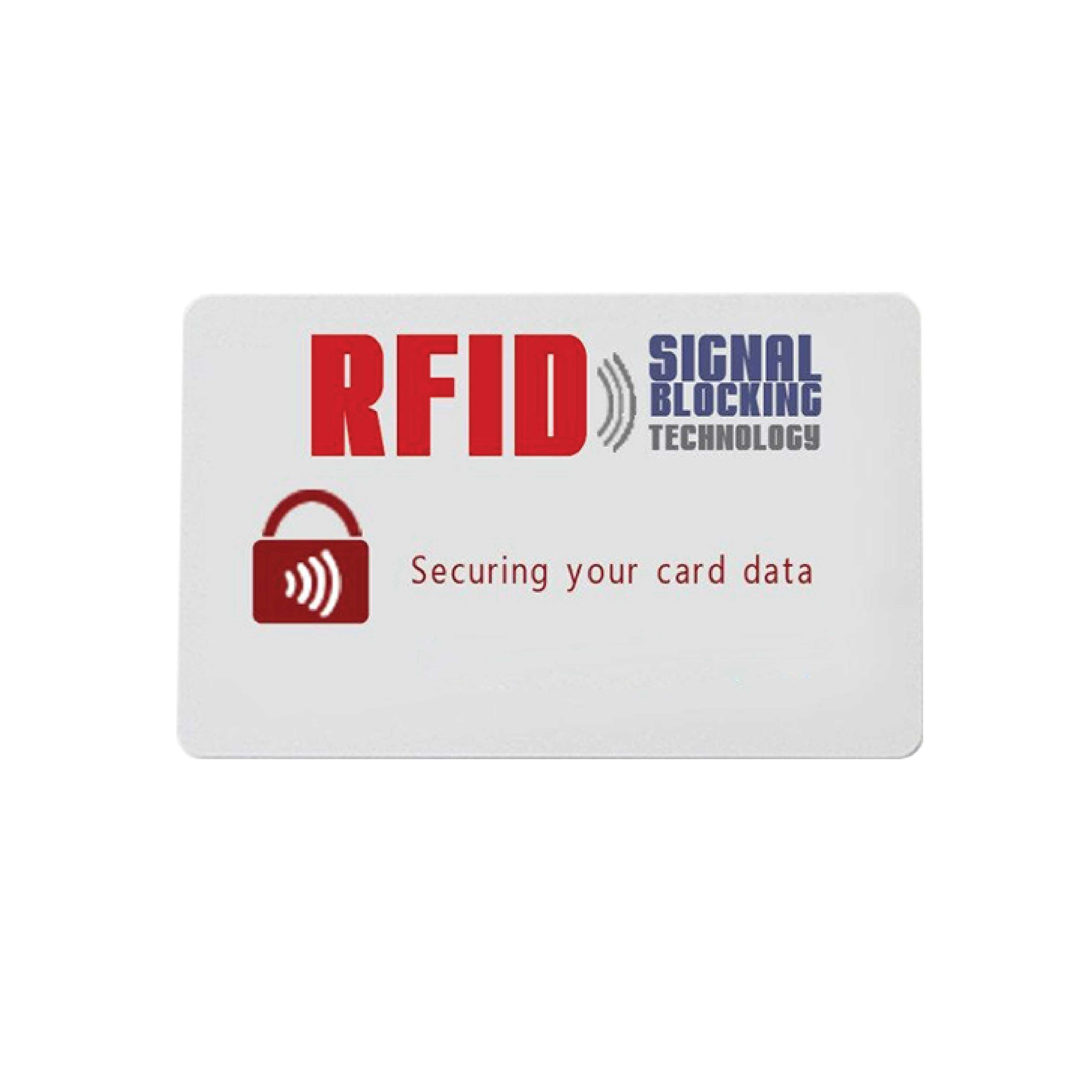 Tarjetas RFID blindadas con chip Bolcking