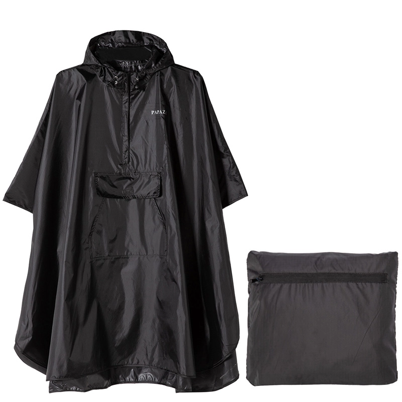 Poncho de lluvia con capucha unisex impermeable para hombres, mujeres y adultos