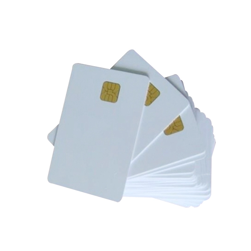 Tarjeta inteligente con chip IC 4442/5542/4428/5528 de contacto imprimible en blanco blanco