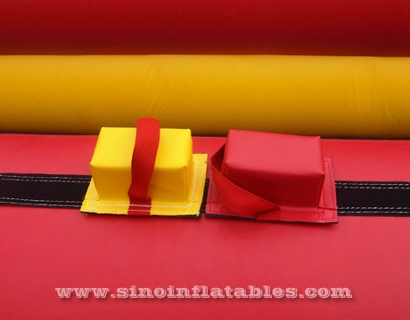 Bungee inflable para niños y adultos de 10 m de largo para actividades interactivas para 2 personas en interiores o exteriores