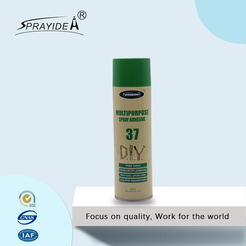 Sprayidea 37 Adhesivo en spray multiusos a base de agua para materiales ligeros